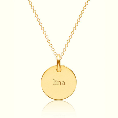 Collier Médaillon Personnalisé