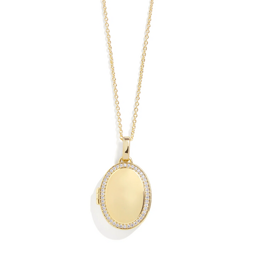 Collier  Ovale Personnalisé