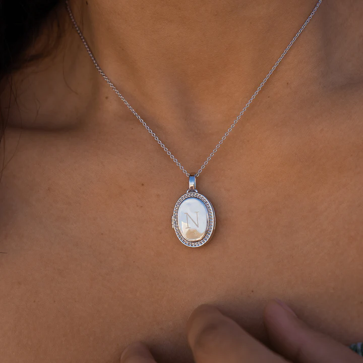 Collier Ovale Personnalisé