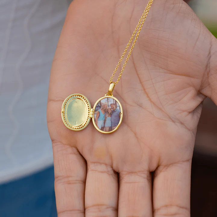 Collier  Ovale Personnalisé
