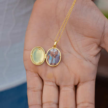 Collier  Ovale Personnalisé